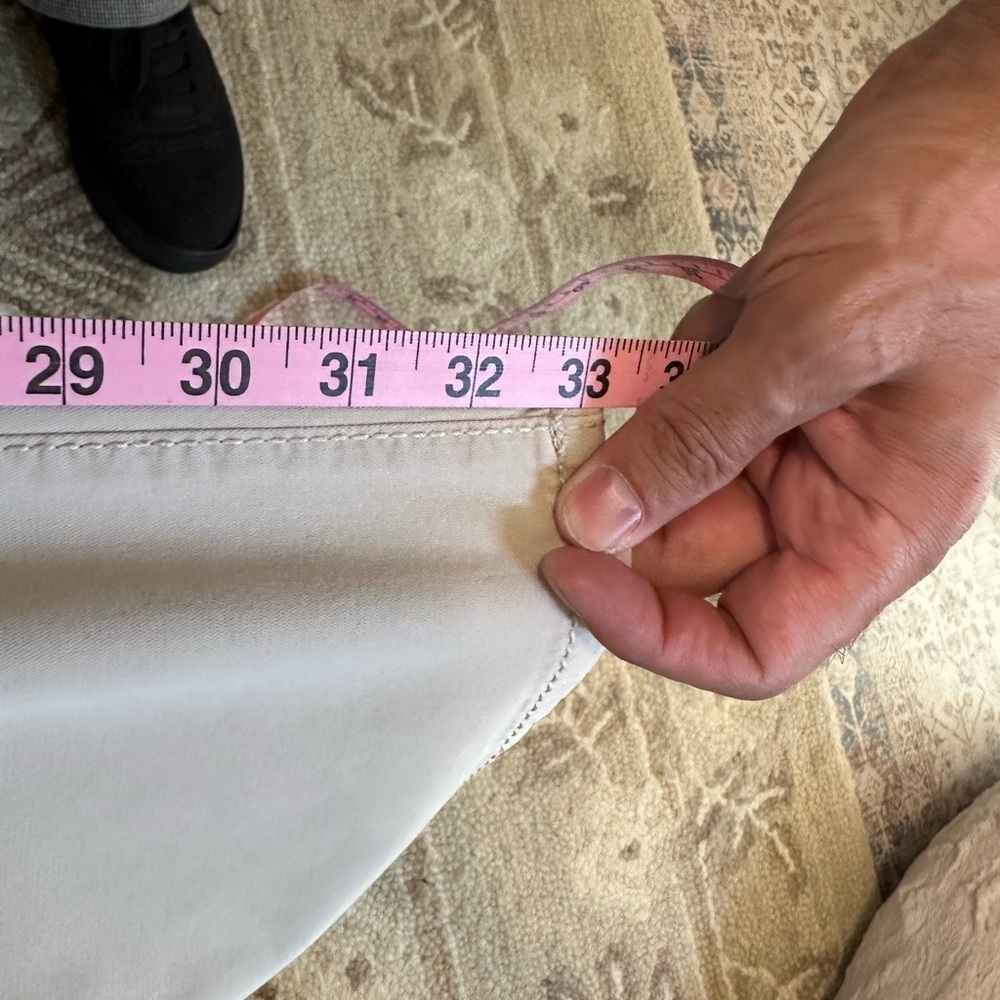 Atelier Gardeur NEVIO-8 Pants Mens 35/34 Regular Fit Beige Printed Lining - Picture 9 of 16